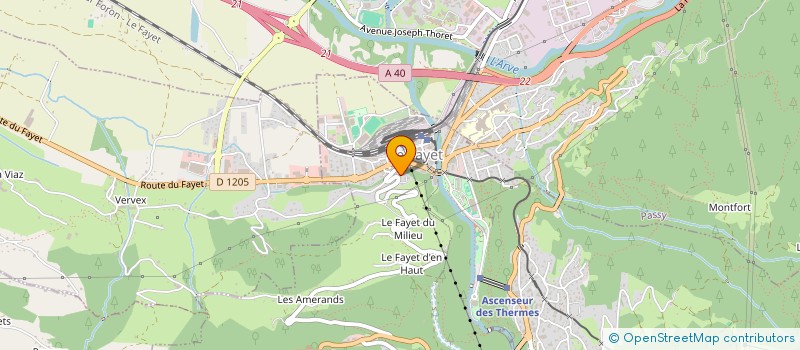 localisation de l'entreprise NOVA 1  SAINT-GERVAIS-LES-BAINS