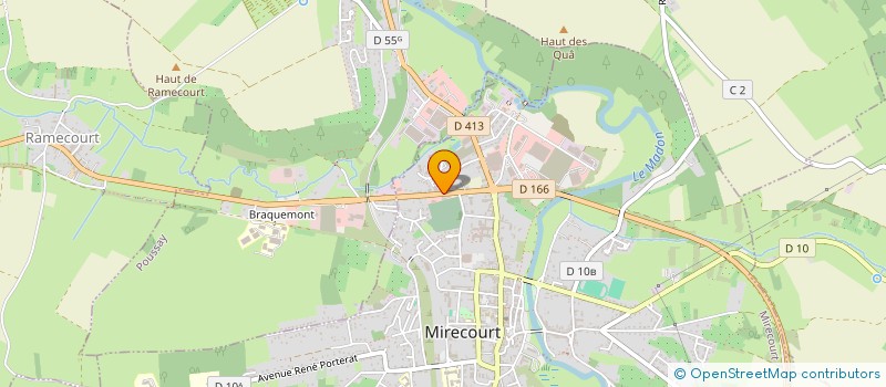 localisation de l'entreprise NOVA 14  MIRECOURT