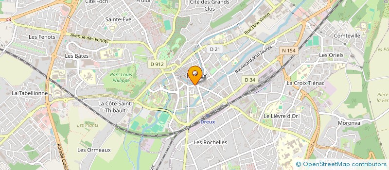 localisation de l'entreprise NOVA à DREUX
