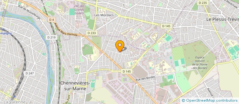 localisation de l'entreprise NOVA  CHENNEVIERES-SUR-MARNE