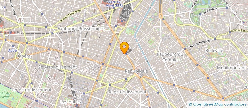 localisation de l'entreprise NOVA à PARIS