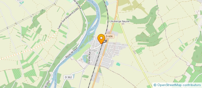 localisation de l'entreprise NOVA  AUGY