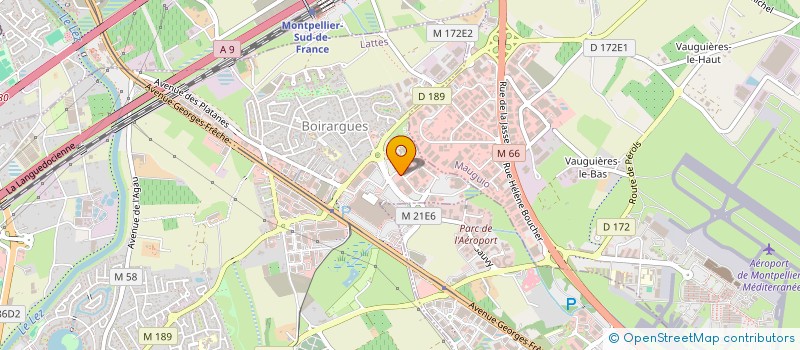 localisation de l'entreprise NOVA  LATTES