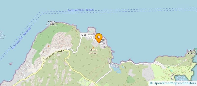 localisation de l'entreprise NOVA à PORTO-VECCHIO