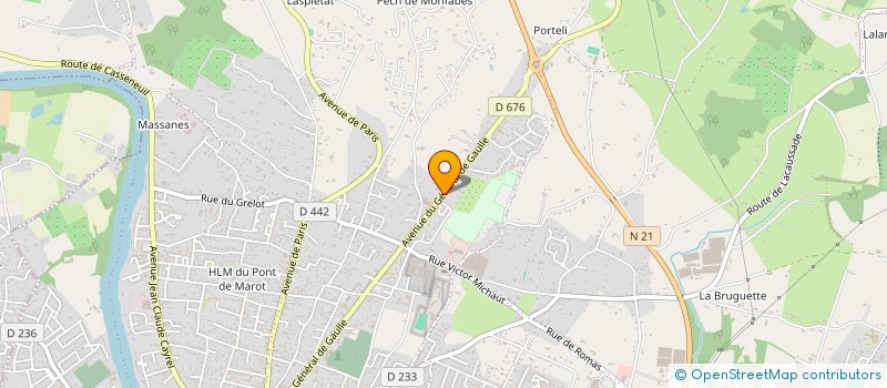 localisation de l'entreprise NOVA  VILLENEUVE-SUR-LOT