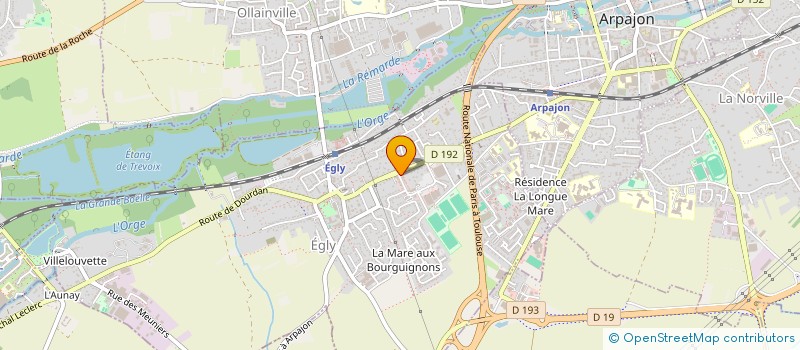 localisation de l'entreprise NOVA  EGLY