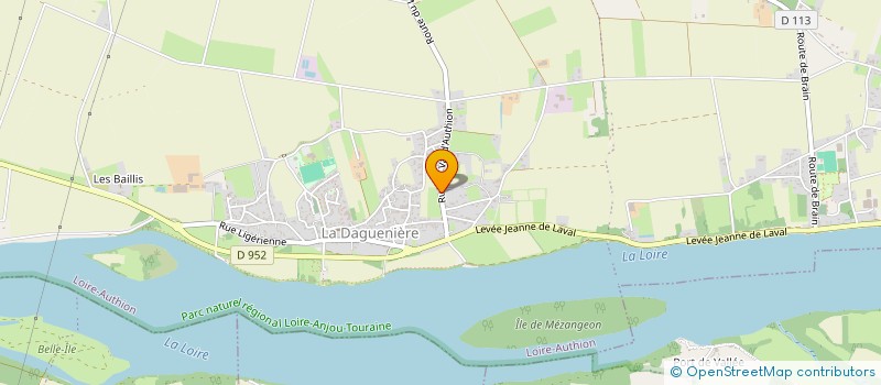 localisation de l'entreprise NOVA  LOIRE-AUTHION