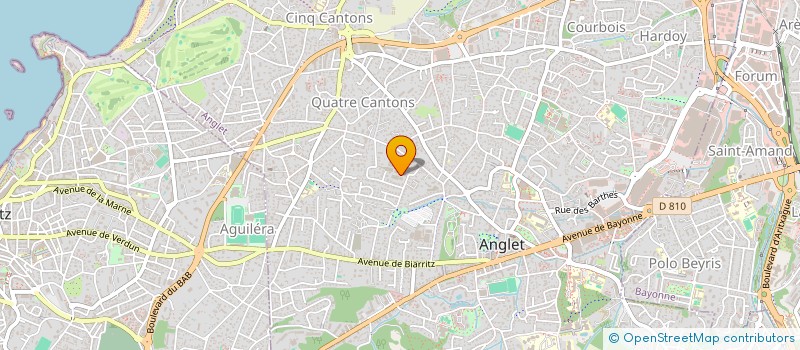 localisation de l'entreprise NOVA  ANGLET