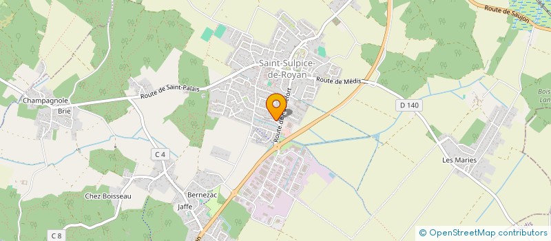 localisation de l'entreprise NOVA  SAINT-SULPICE-DE-ROYAN