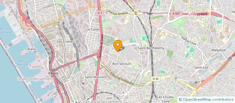 localisation de l'entreprise NOVA à MARSEILLE