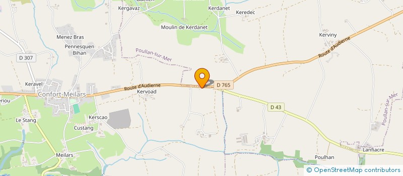 localisation de l'entreprise NOVA  CONFORT-MEILARS