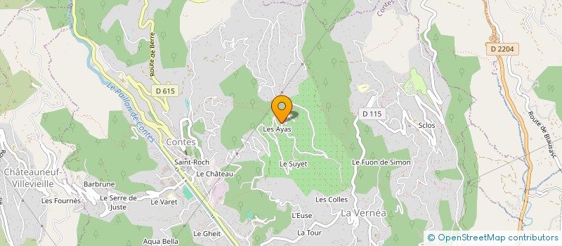 localisation de l'entreprise NOVA  CONTES