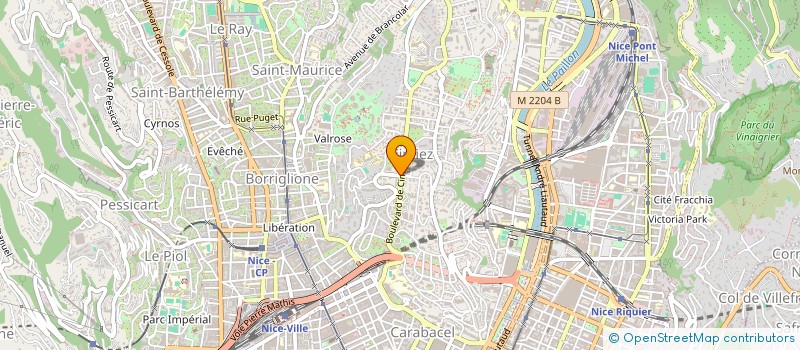 localisation de l'entreprise NOVA  NICE