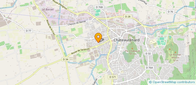 localisation de l'entreprise NOVA  CHATEAURENARD