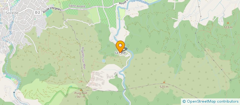 localisation de l'entreprise NOVA  ARGELES SUR MER