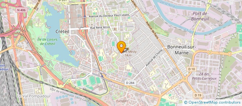 localisation de l'entreprise NOVA ACADEMY à CRETEIL