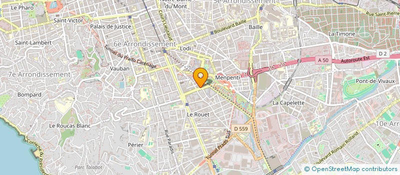 localisation de l'entreprise NOVA ASSURANCE à MARSEILLE