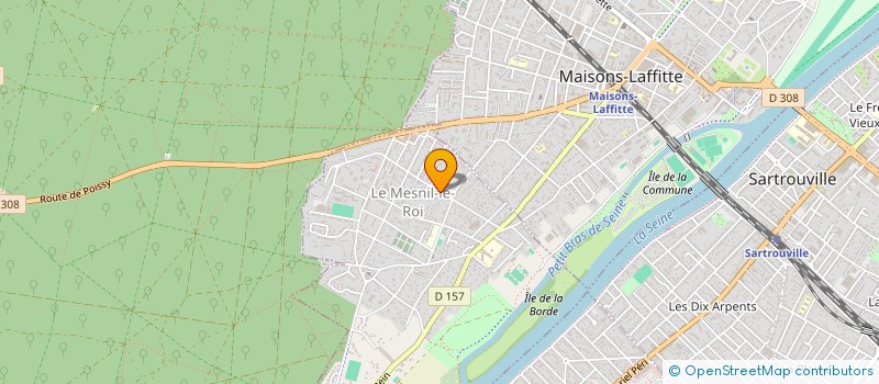 localisation de l'entreprise NOVA AUTO CONSEIL  LE MESNIL-LE-ROI