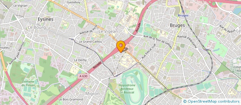 localisation de l'entreprise NOVA BATIMENT  EYSINES