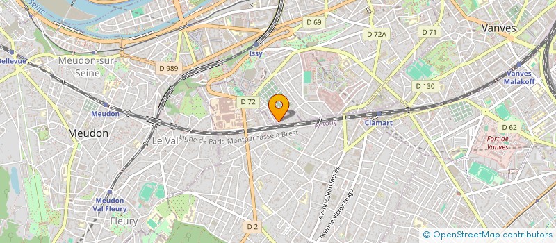 localisation de l'entreprise NOVA CAELI à ISSY-LES-MOULINEAUX