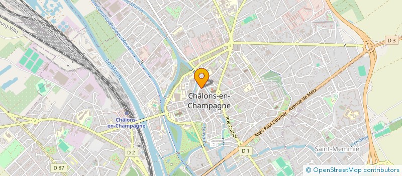 localisation de l'entreprise NOVA CAP  CHALONS-EN-CHAMPAGNE