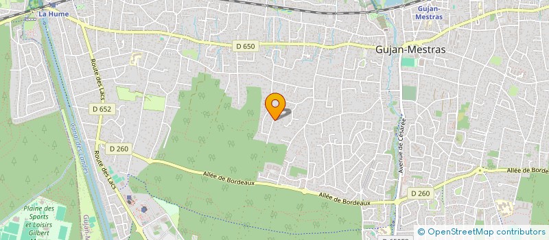 localisation de l'entreprise NOVA CAPITAL  GUJAN-MESTRAS