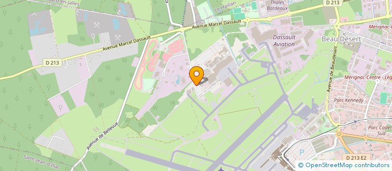 localisation de l'entreprise NOVA CARBON à MERIGNAC