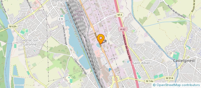 localisation de l'entreprise NOVA CARS  FENOUILLET