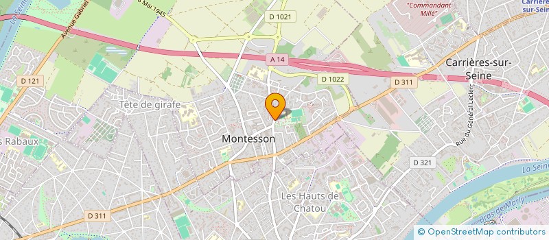 localisation de l'entreprise NOVA CELSVISCA  MONTESSON