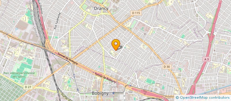 localisation de l'entreprise NOVA CHOP  DRANCY