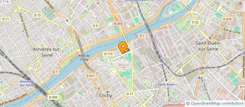 localisation de l'entreprise NOVA COACHING à CLICHY