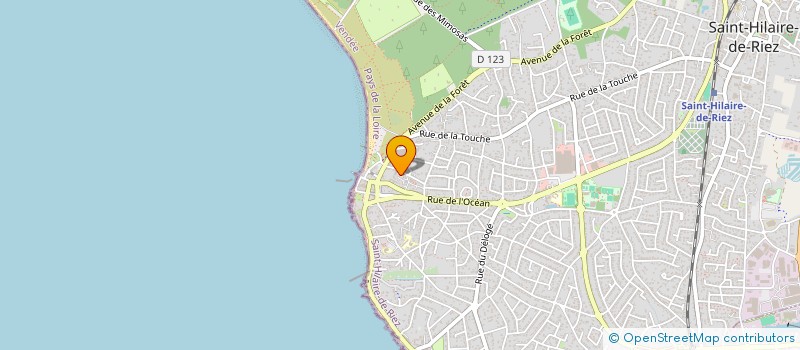 localisation de l'entreprise NOVA CONCIERGERIE  SAINT-JEAN-DE-MONTS