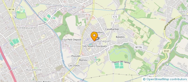 localisation de l'entreprise NOVA CONNEXIONS  LAUNAGUET