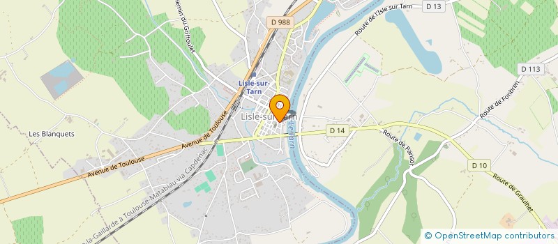 localisation de l'entreprise NOVA CONSEIL à LISLE-SUR-TARN