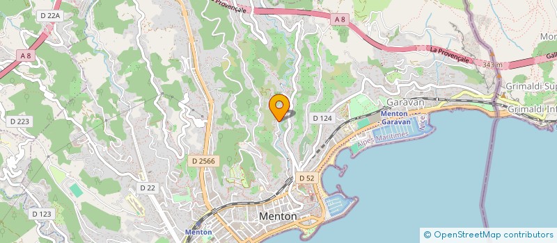 localisation de l'entreprise NOVA CONSEILS & SOLUTIONS  MENTON