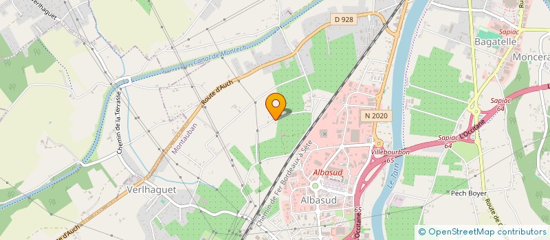 localisation de l'entreprise NOVA CONSTRUCTION à MONTAUBAN