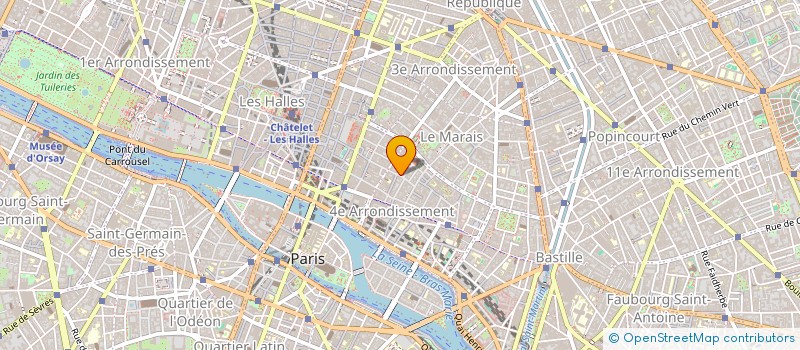 localisation de l'entreprise NOVA CONSULTING  PARIS 04