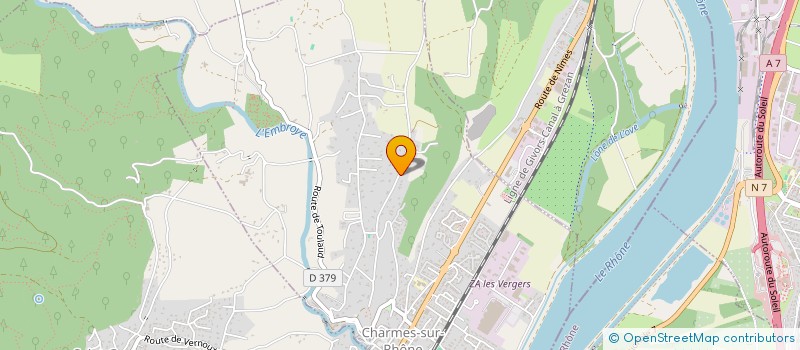 localisation de l'entreprise NOVA CONSULTING  CHARMES-SUR-RHONE