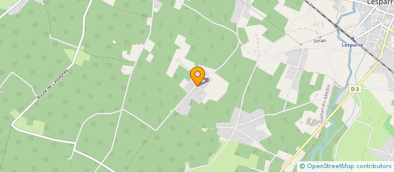 localisation de l'entreprise NOVA DE GAIA  GAILLAN-EN-MEDOC