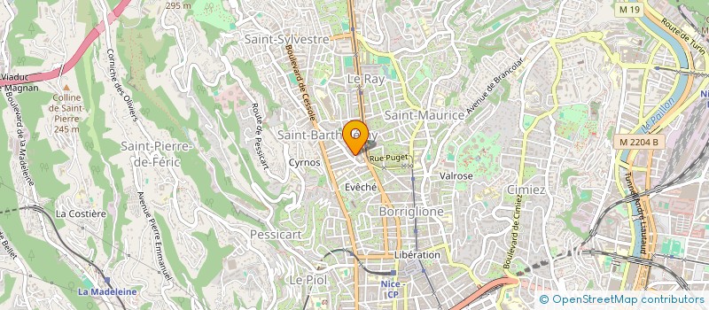 localisation de l'entreprise NOVA EC  NICE