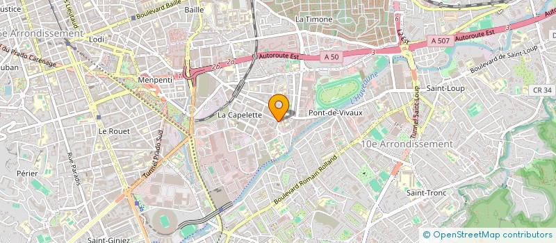 localisation de l'entreprise NOVA EDIFICE  MARSEILLE