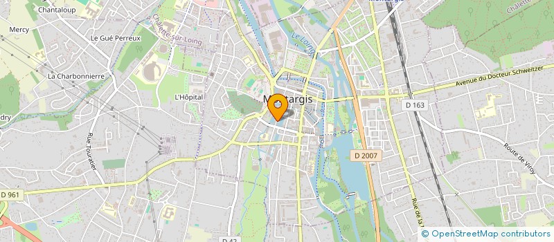 localisation de l'entreprise NOVA EDIFICE à MONTARGIS