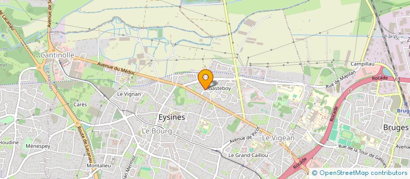 localisation de l'entreprise NOVA ERA CLSX  EYSINES