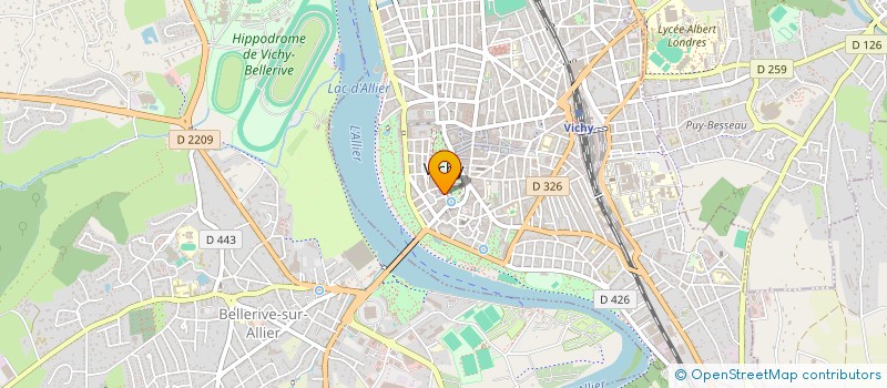 localisation de l'entreprise NOVA EURL à VICHY