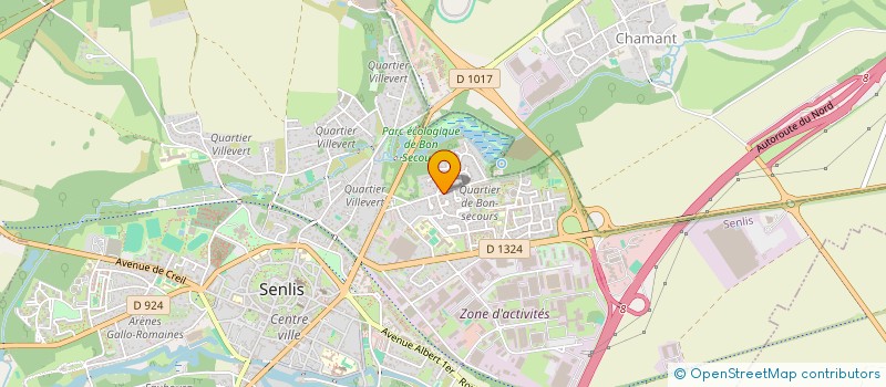 localisation de l'entreprise NOVA EXPERTISE  SENLIS