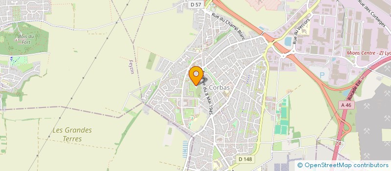 localisation de l'entreprise NOVA EXPRESS à CORBAS