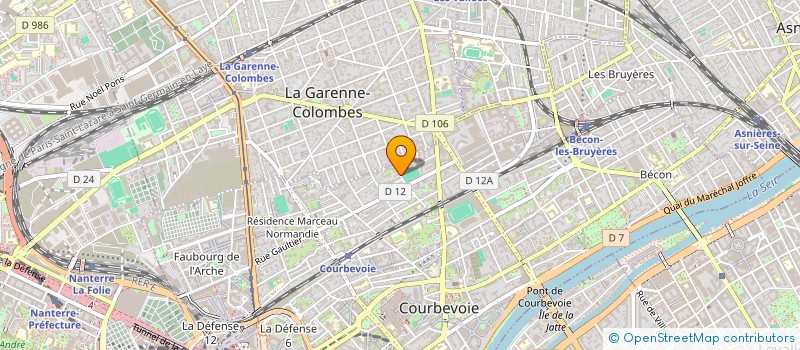 localisation de l'entreprise NOVA FAMILIES SAS à COURBEVOIE