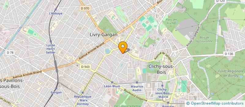 localisation de l'entreprise NOVA FENETRE à LE RAINCY