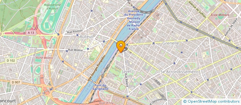 localisation de l'entreprise NOVA FISH INTERNATIONAL à PARIS