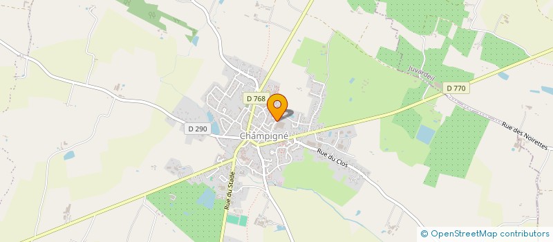 localisation de l'entreprise NOVA-FLORE PROFESSIONNEL à LES HAUTS-D'ANJOU